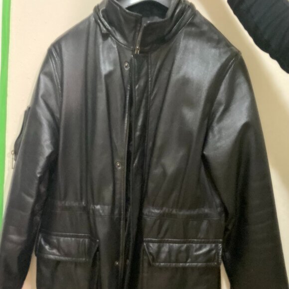 Vintage Sequence Leather Jacket - Picture 3 of 8